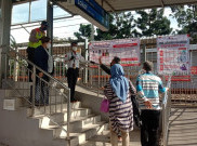 Banyak Warga di Stasiun Rawa Buaya Pulang akibat Pengetatan Aturan