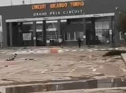 Seri Penutup MotoGP Kurang dari 2 Minggu Lagi, Sirkuit Valencia Diterjang Banjir hingga Lumpuh