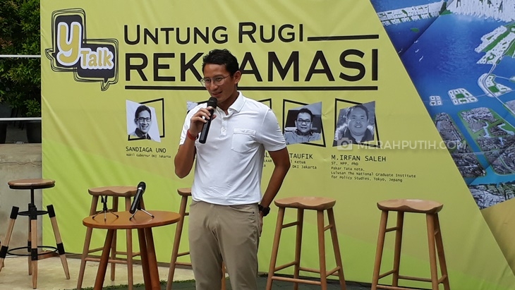 Sandiaga Sebut Penghentian Proyek Reklamasi Sudah Final