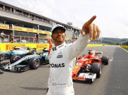 Penampilan ke-100, Hamilton Berjaya di Belgia 