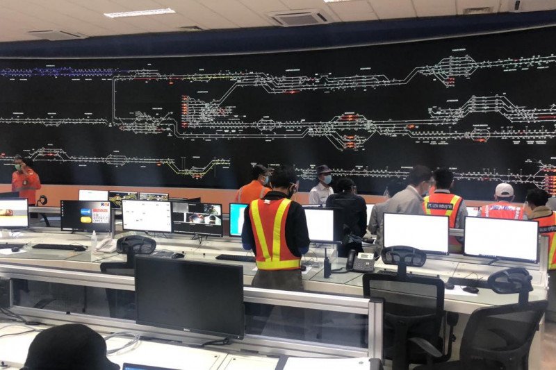 Indonesia Punya Pusat Kendali Kereta Api Tercanggih di Asia Tenggara