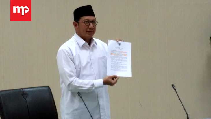 Menag Lukman Hakim Saifuddin diduga terlibat dalam suap jual beli jabatan Kanwil Kemenag Jawa Timur