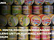 FDA Minta Produsen Makanan Kaleng untuk Kurangi Natrium dan Sodium