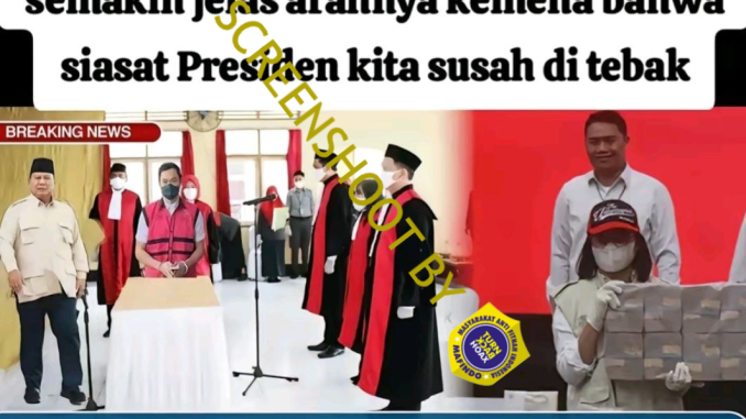  [HOAKS atau FAKTA]: Prabowo Pecat Hakim yang Vonis Ringan Harvey Moeis