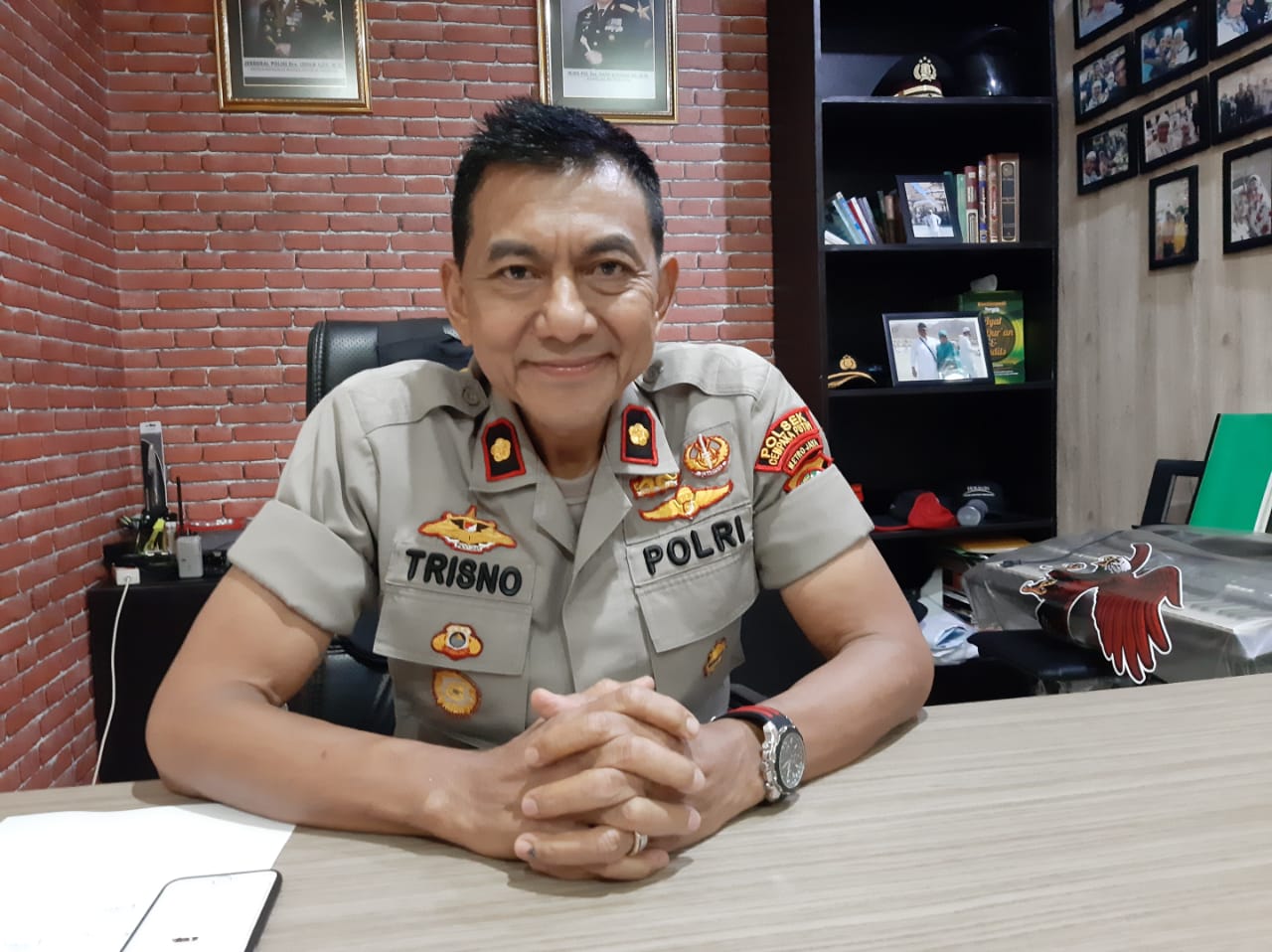 Kapolsek Cempaka Putih Kompol Sutrisno. Foto: MP/Kanu