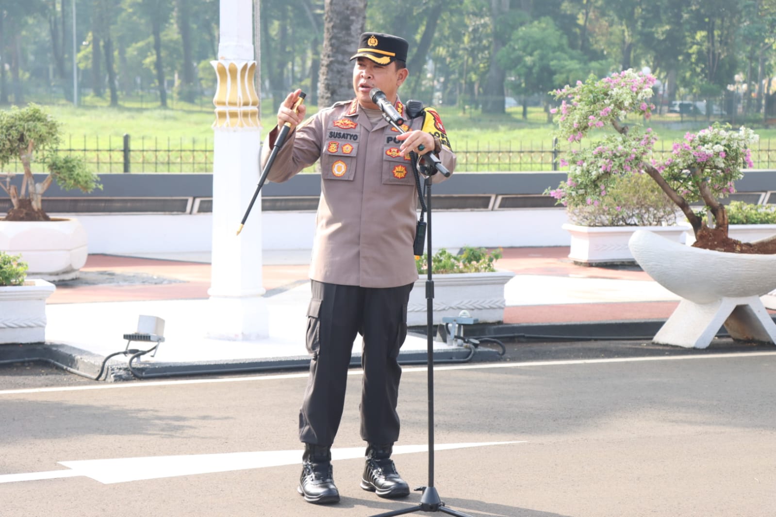 Polisi Waspadai Massa Blokade Jalan Tol saat Aksi Bersama Desa Jilid III di Gedung DPR/MPR