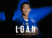 Tidak Dapat Tempat di Skuad Persib untuk Musim 2026/2027, Henhen Herdiana Kembali Dipinjamkan