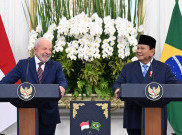 Momen Hangat Presiden Prabowo Terima Kunjungan Presiden Brazil Luiz Inácio Lula da Silva