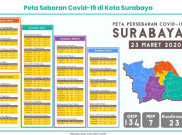 19 Kelurahan di Surabaya Masuk Zona Merah Positif COVID-19