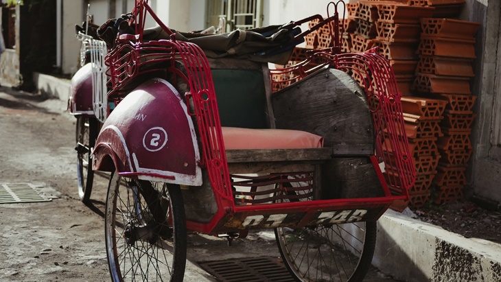 Becak dan Andong Dijadikan Transportasi Penjemputan Tamu VIP Ngunduh Mantu Kaesang