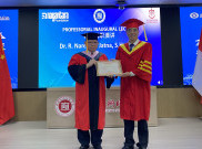 Jamdatun Terima Gelar Profesor Honoris Causa dari Fujian Polytechnic Normal University China