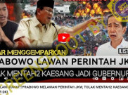 [HOAKS atau FAKTA] : Prabowo Tolak Perintah Jokowi Dukung Kaesang jadi Gubernur Jakarta