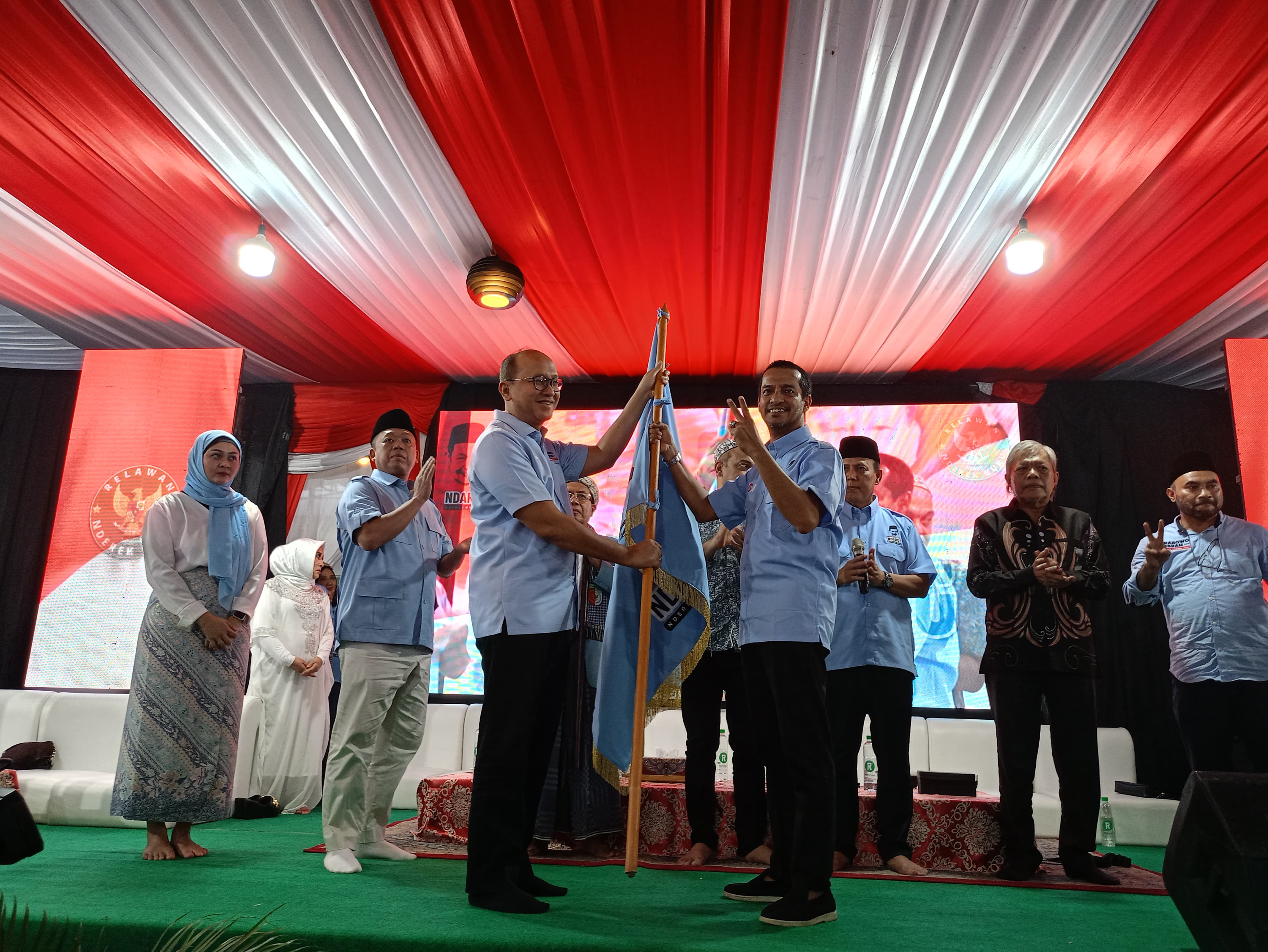 Ndaru Habib Luthfi Deklarasi Dukung Prabowo-Gibran