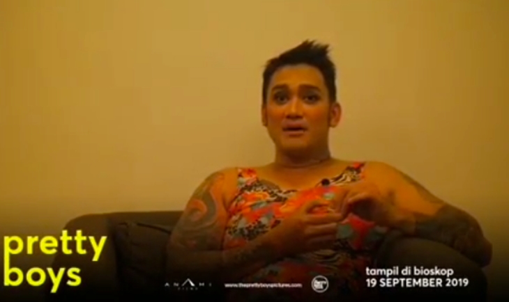(Trivia 2) Peran banci dibintangi oleh Tora Sudiro. (Foto Instagram @t_orasudi_ro)