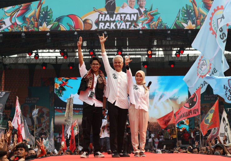 Pesan Atikoh ke Ganjar di Hajatan Rakyat Bogor: Jangan Khianati Rakyat
