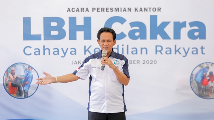 Direktur LBH Cakra Zevrijn Boy Hendra Kanu. (Foto: MP/LBH Cakra)