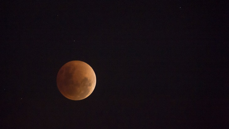 Super Blue Blood Moon di Jakarta