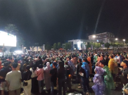  Timnas U-23 tak Lolos ke Olimpiade, Ribuan Peserta Nobar di Kantor Gibran Tetap Bangga