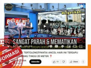 [HOAKS atau FAKTA]: Ancol Digulung Gelombang Tinggi 20 Meter