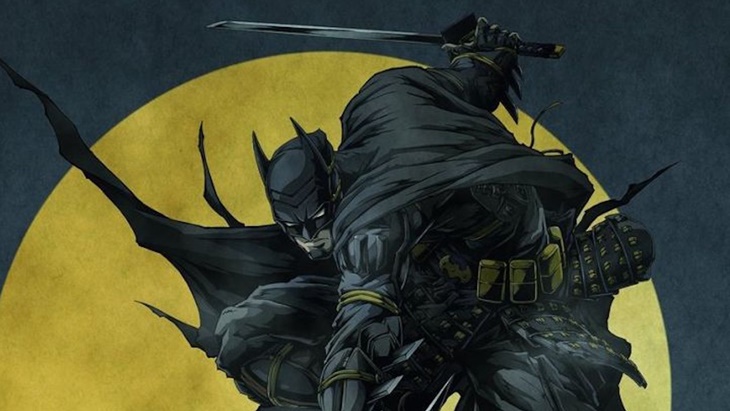 Batman dengan Kostum Samurai di Film Batman Ninja