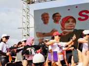Salam 3 Jari Dalam Pesan Senam Ceria Ala Atikoh Ganjar