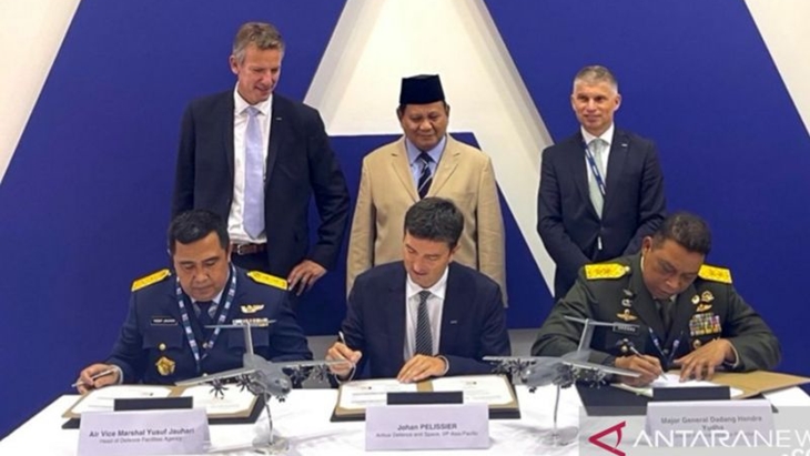 Prabowo Pesan Dua Pesawat Airbus A400M