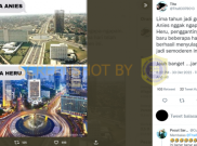 [HOAKS atau FAKTA]: Bundaran HI di Era Heru Lebih Modern ketimbang Anies