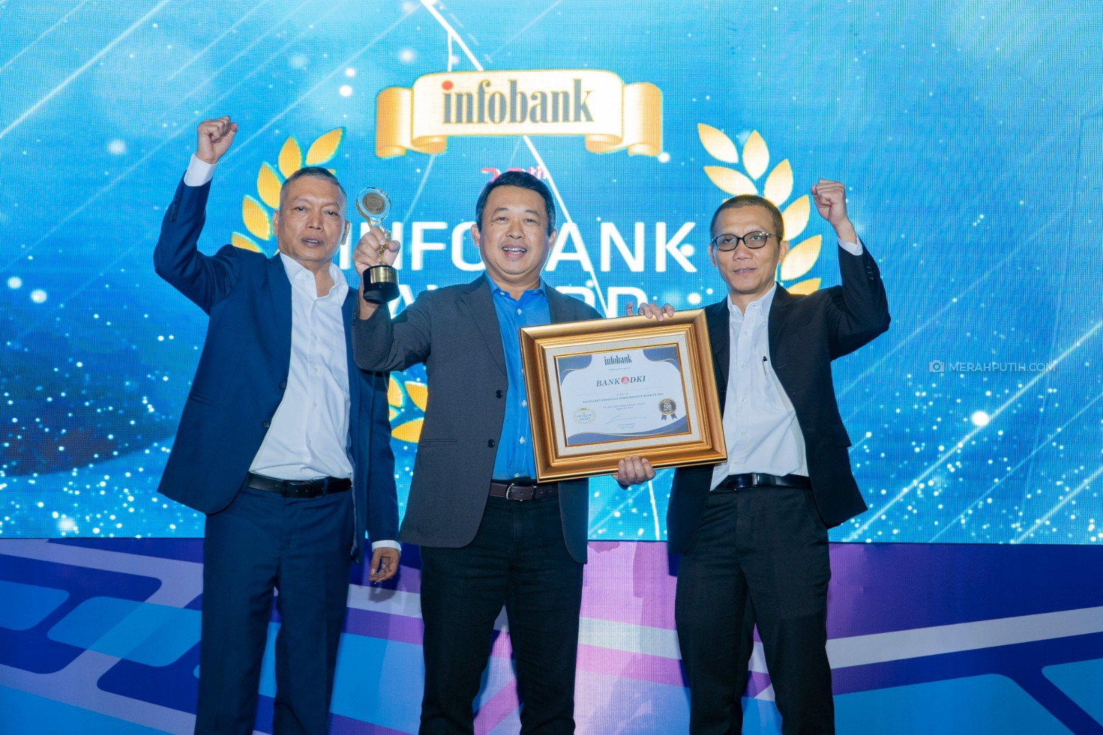 Bank DKI Terima 2 Kategori Penghargaan pada 28th Infobank Award 2023