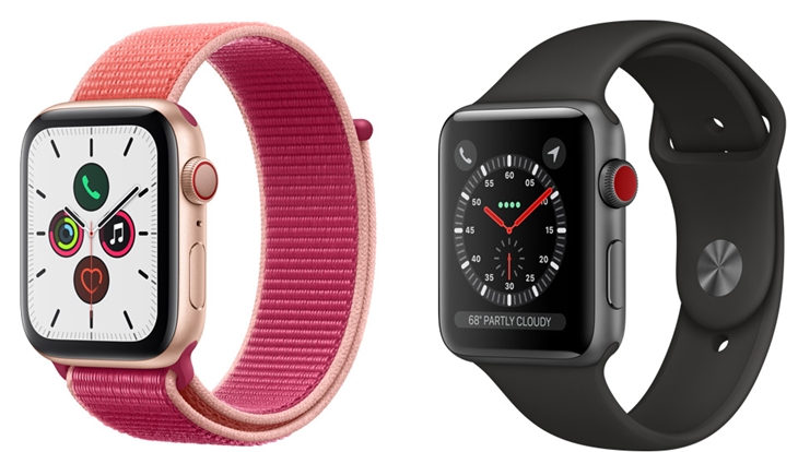 Apple Watch Series 5. (Foto: Screenshot apple.com)