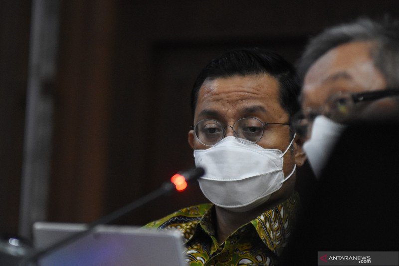Terdakwa Juliari. (Foto: Antara)