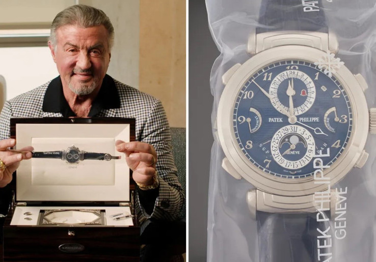 Sylvester Stallone Jual Arloji Grand Master Chime Rp 88 Miliar, Patek Philippe Marah