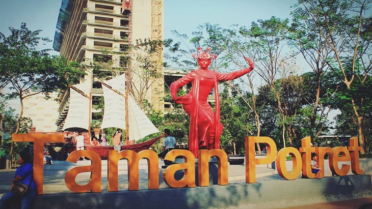 Taman Potret (Instagram/adihantoro71)