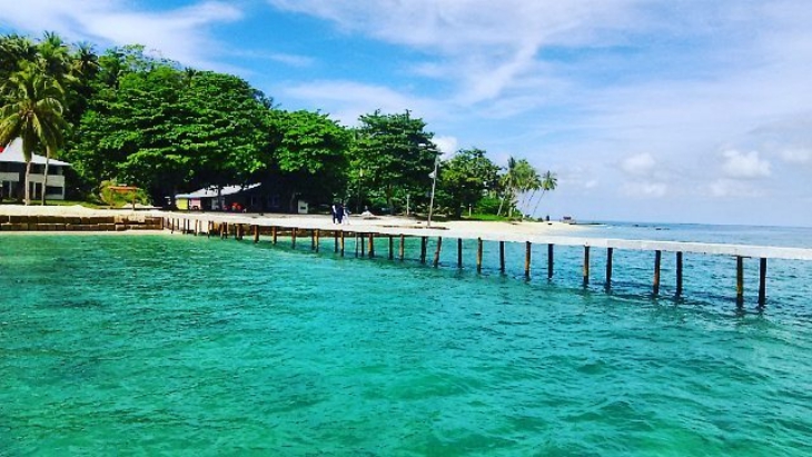 Pulau Randayan sangat asri (Instagram/indra_bumen)