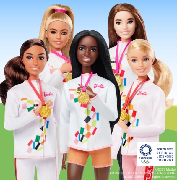 Mattel Dikecam Karena Koleksi Barbie Olimpiade Tokyo 2020