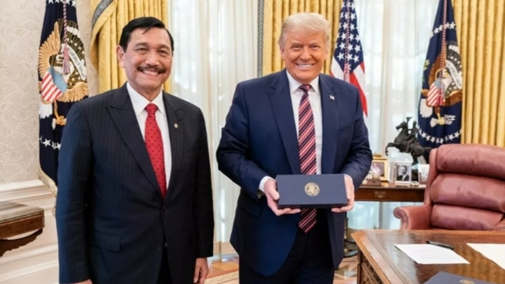 Temui Donald Trump, Luhut Singgung Hasil Pilpres AS