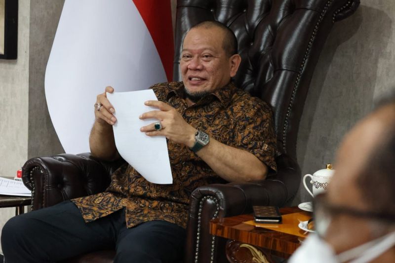 Ketua Dewan Perwakilan Daerah (DPD) AA LaNyalla Mahmud Mattalitti . (Foto: Antara)