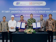 MRT Jakarta Bakal Perpanjang Jangkauan ke Wilayah Serpong
