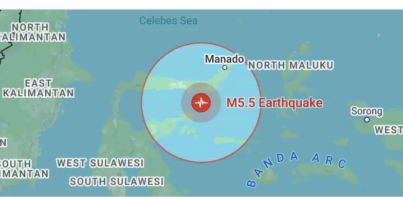 Gempa Menengah Landa Bolaang Uki Sulawesi Utara, Getaran Sampai Gorontalo