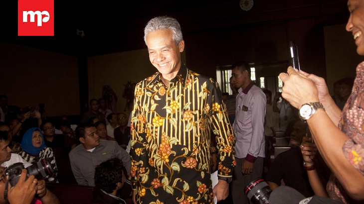 Gubernur Jateng Ganjar Pranowo (MP/Dery Ridwansah)