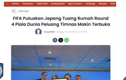 [HOAKS atau FAKTA]: Timur Tengah Dilanda Konflik, Jepang Jadi Tuan Rumah Ronde ke-4 Kualifikasi Piala Dunia 2026