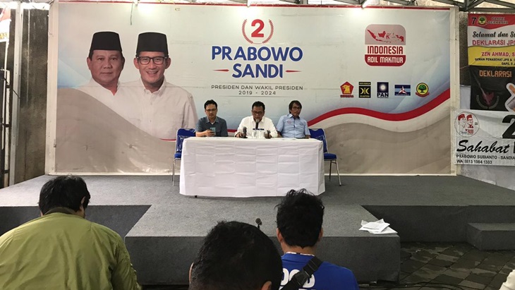 CEO Sekretariat Nasional (Seknas) Prabowo-Sandi, Muhamad Taufik. (BPN)
