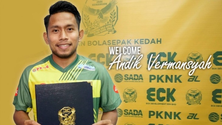 Kedah FA Resmi Perkenalkan Andik Vermansah Sebagai Pemain Asing ASEAN