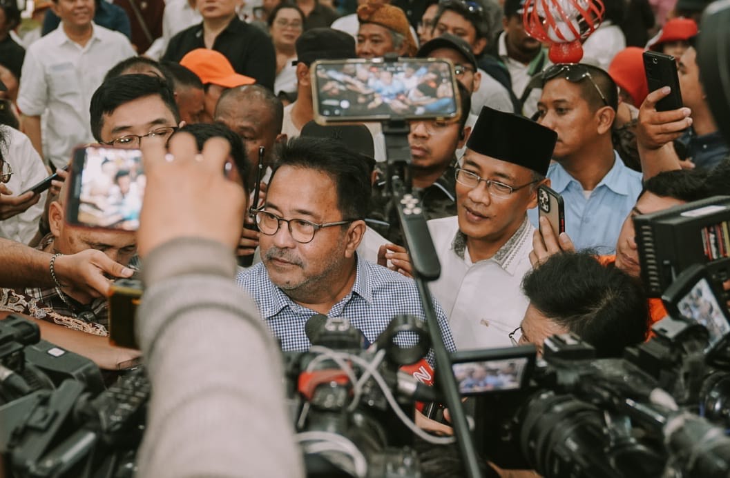 Rano Karno Janji Lanjutkan Program Ahok dan Anies di Hadapan Relawan