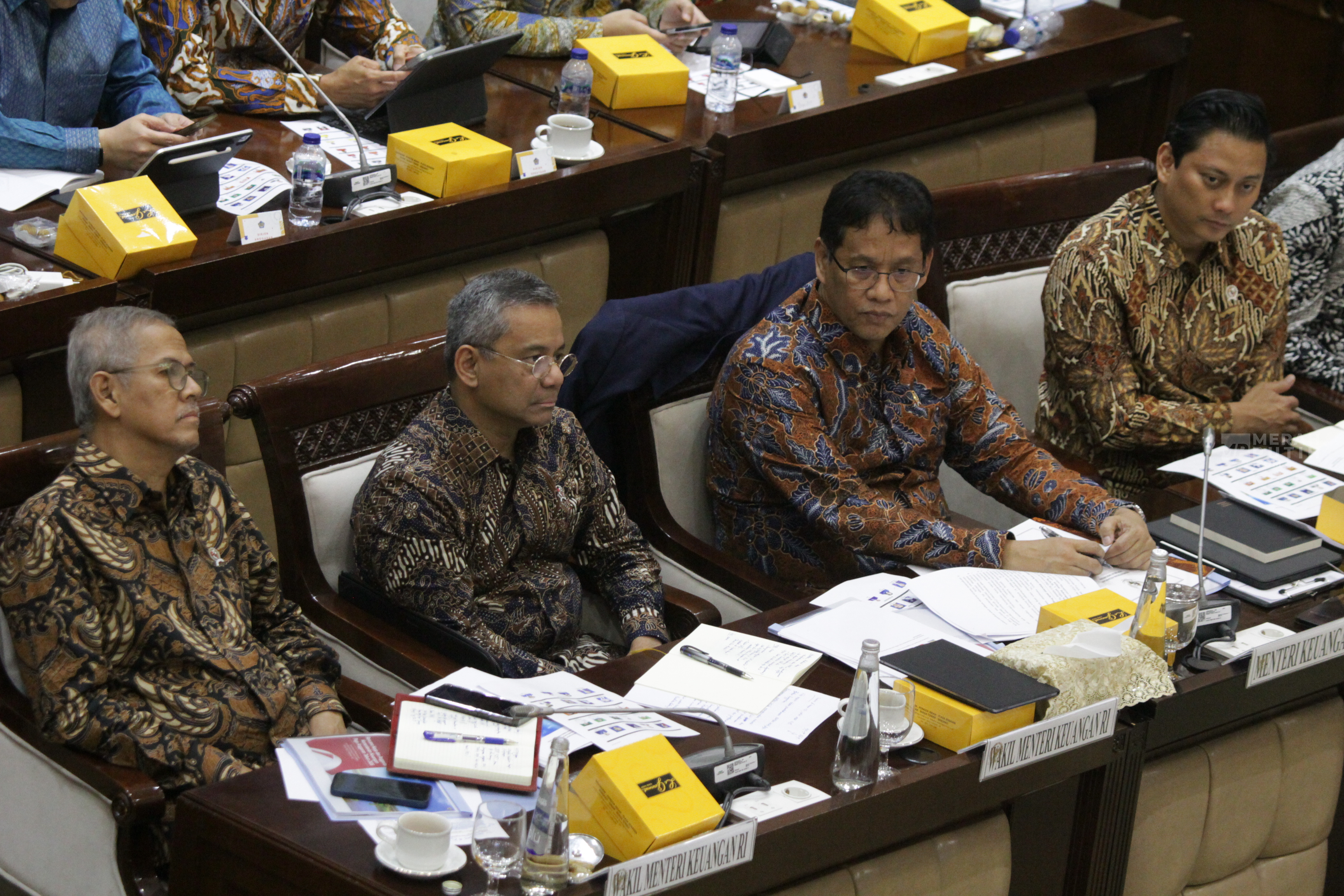 Raker Perdana Menteri Keuangan Purbaya Yudhi Sadewa dengan Komisi XI DPR Bahas RKA Tahun 2026 