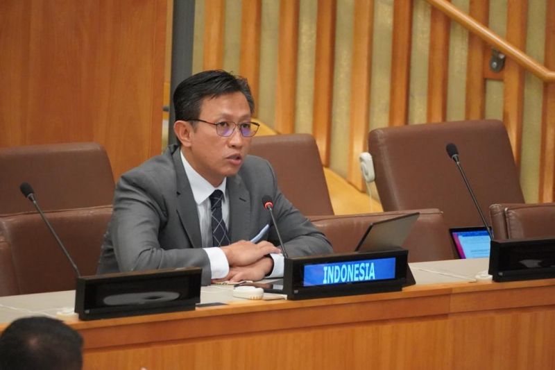 Deputi Wakil Tetap dan Kuasa Usaha Ad Interim PTRI New York, Duta Besar Mohammad K. Koba. (ANTARA/HO-PTRI New York)