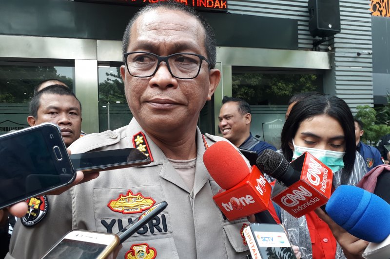 Kabid Humas Polda Metro Jaya Komisaris Besar Polisi Yusri Yunus. ANTARA/Fianda Rassat