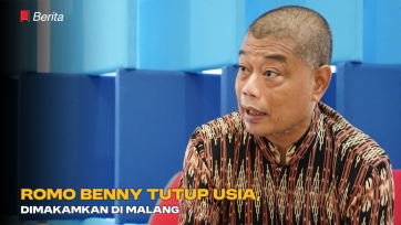 Romo Benny Tutup Usia, Dimakamkan di Malang