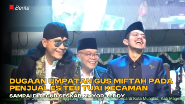 Dugaan Umpatan Gus Miftah Pada Penjual Es Teh Tuai Kecaman, Sampai Ditegur Seskab Mayor Teddy