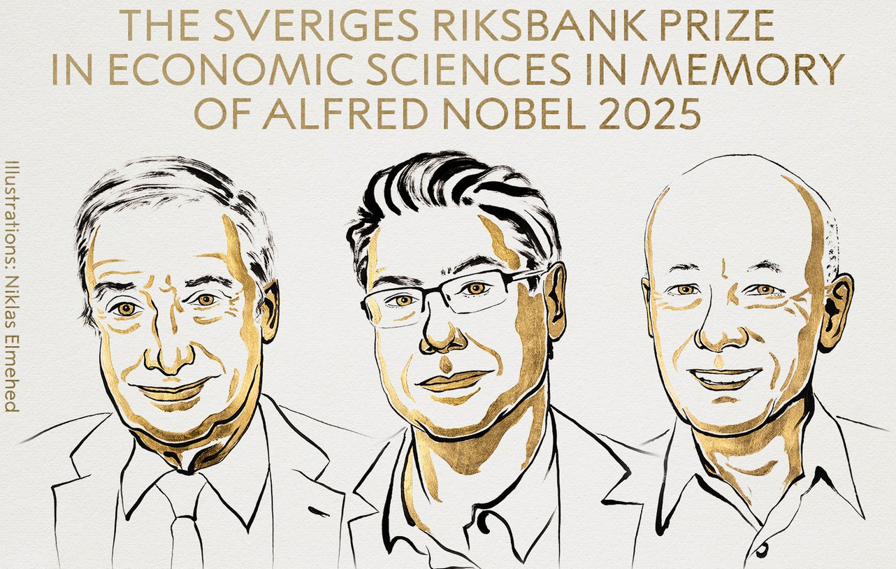 3 Ekonom Terima Hadiah Nobel atas Riset Mengenai Creative Destruction