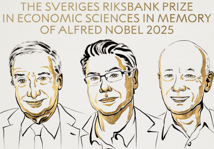 3 Ekonom Terima Hadiah Nobel atas Riset Mengenai Creative Destruction